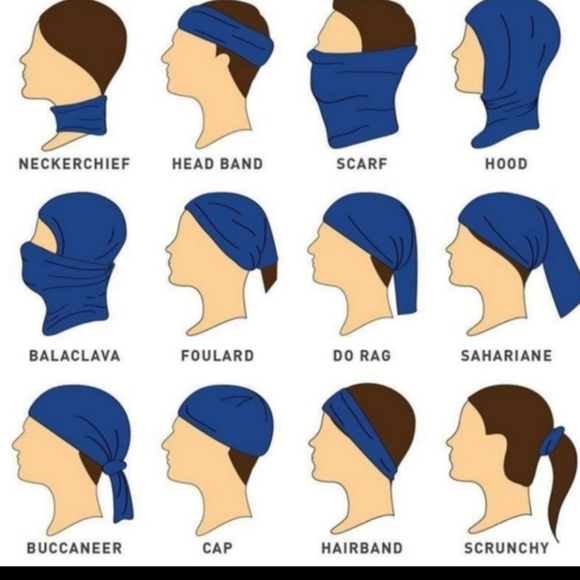 Face Bandana Mask - Picture 2 of 8